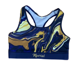 Women's Marble Collection Sports Bra