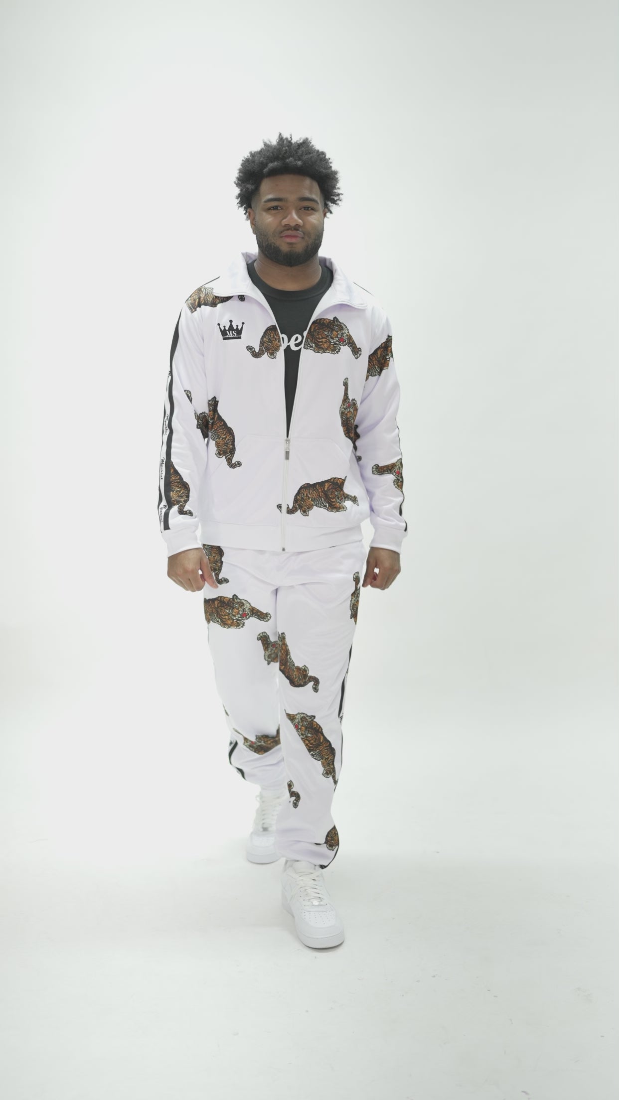 Mperial Tiger Tracksuit (wht)