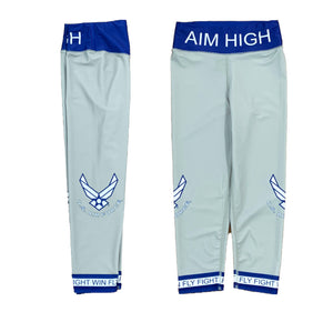 U.S. Air Force AIM HIGH Women's Capri Leggings (gry)