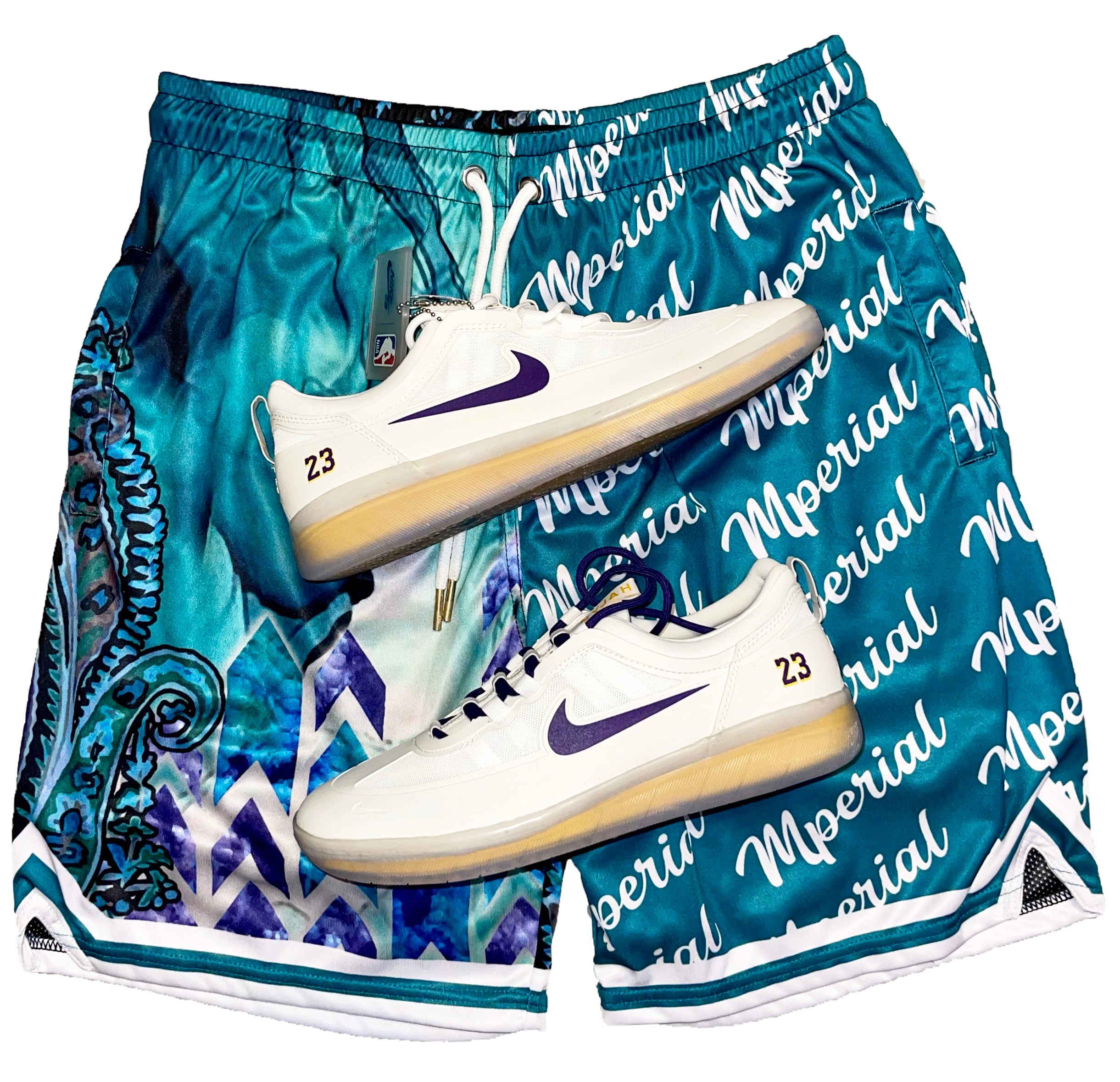 Concept Teal Shorts