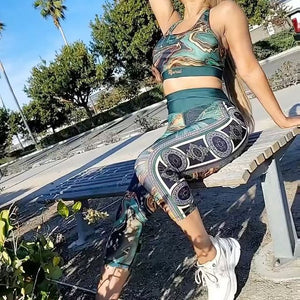 Women's Marble Leggings