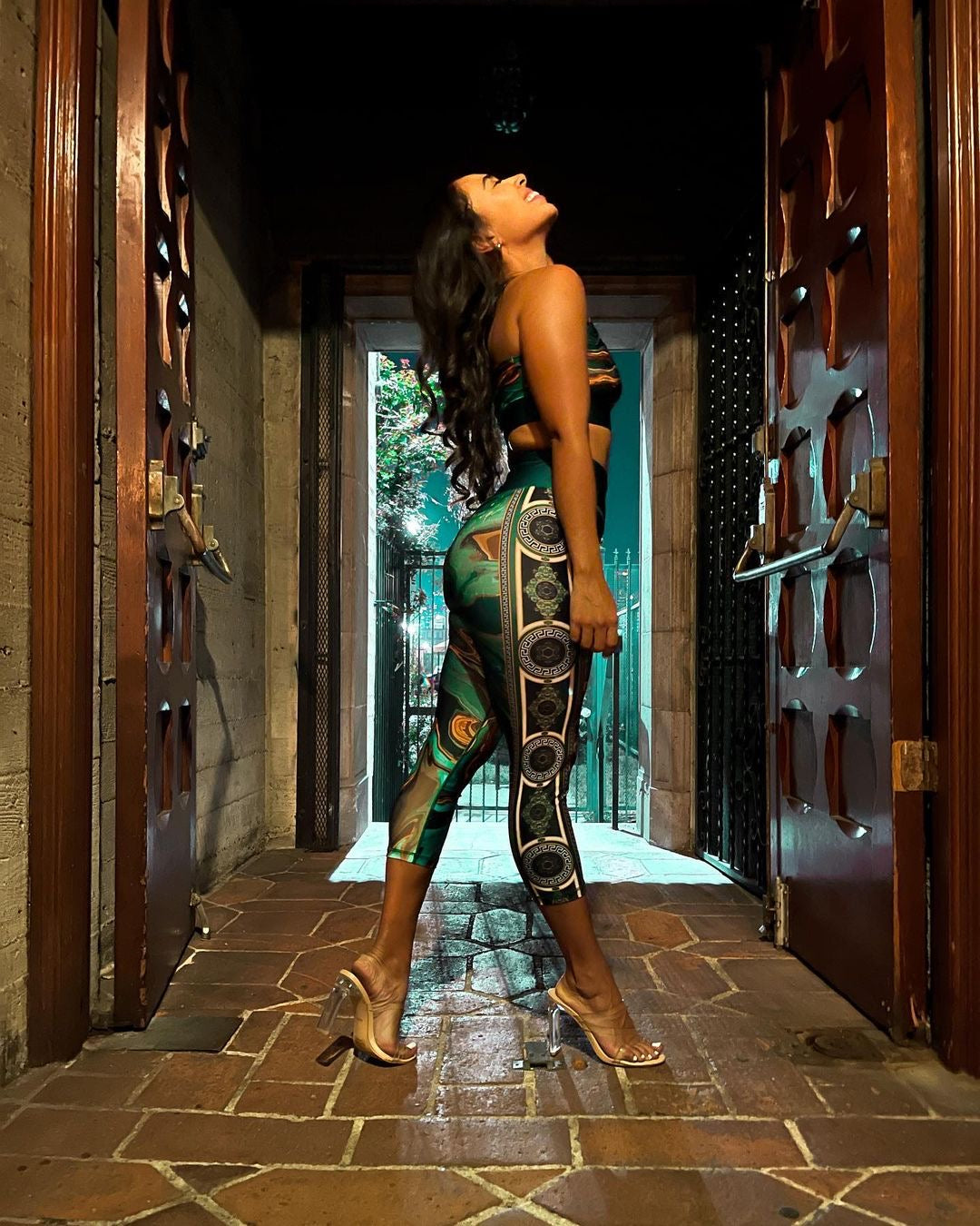 Women's Marble Leggings