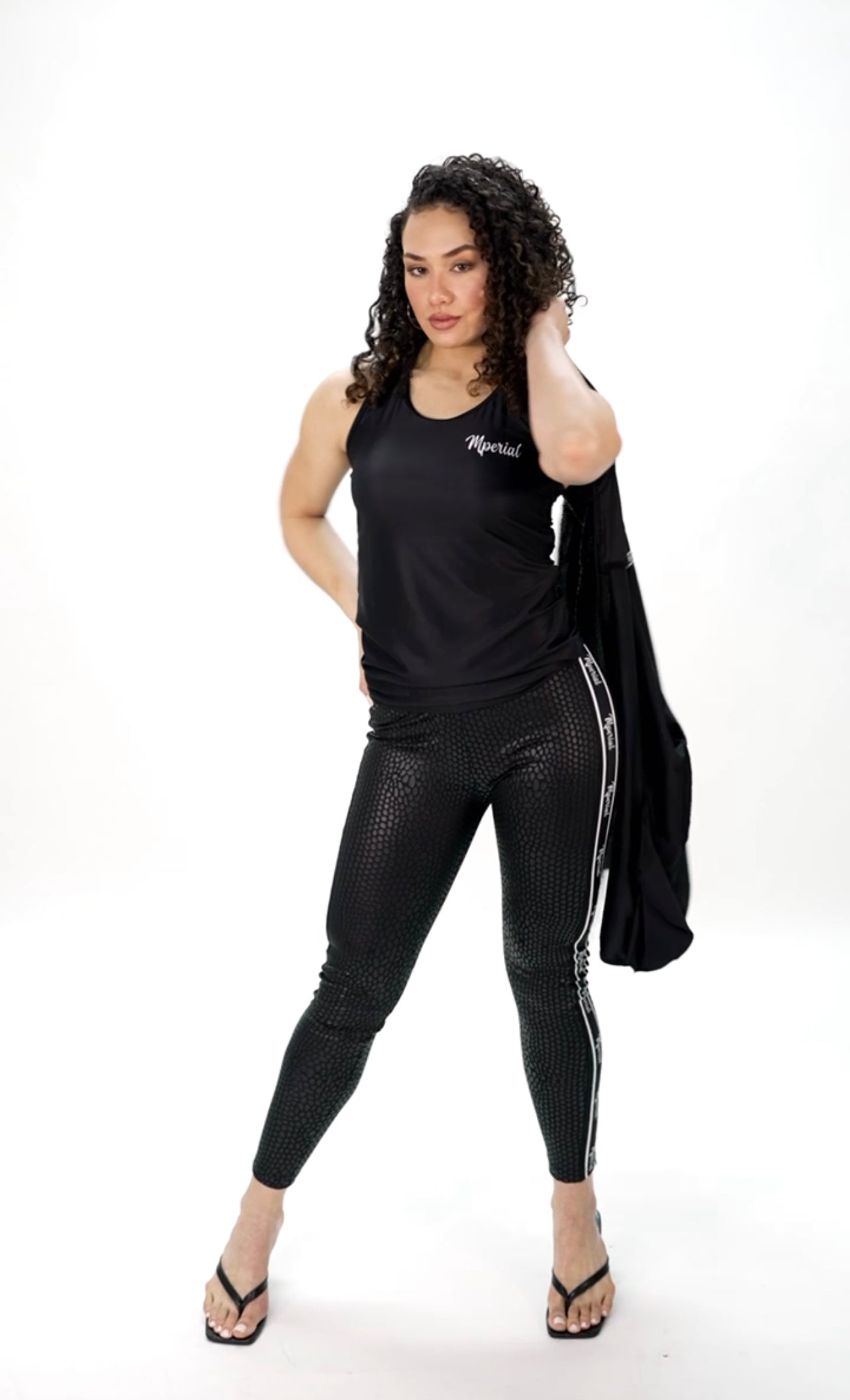Mamba Snakeskin Leggings