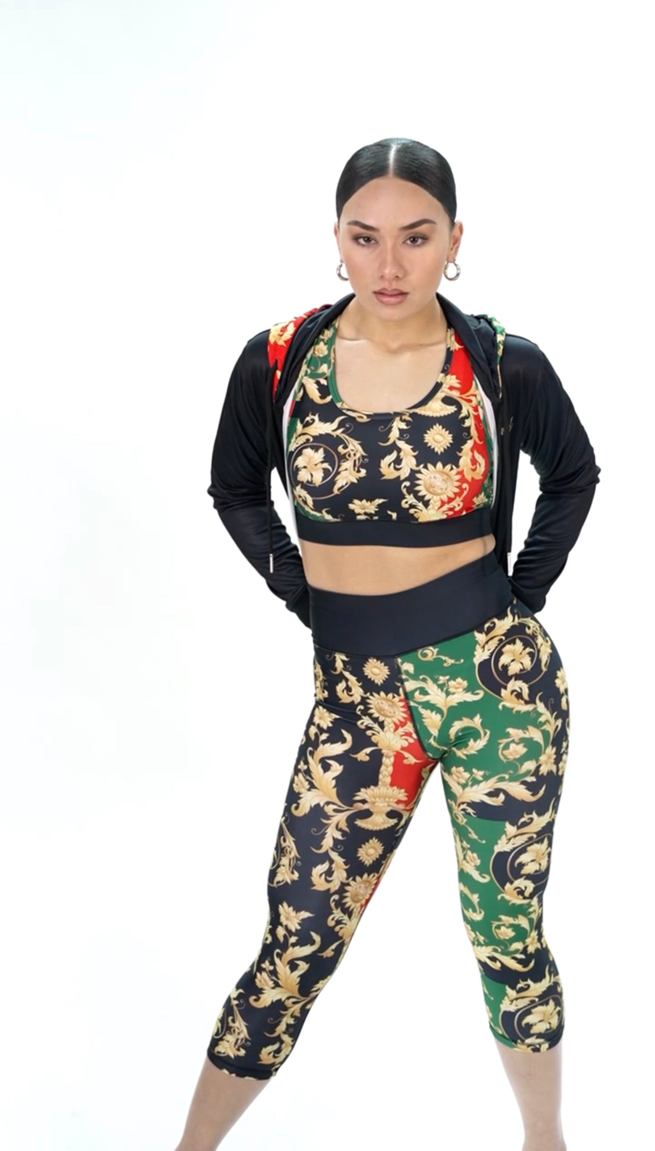 Victorian Capri Leggings
