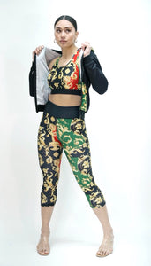 Victorian Capri Leggings