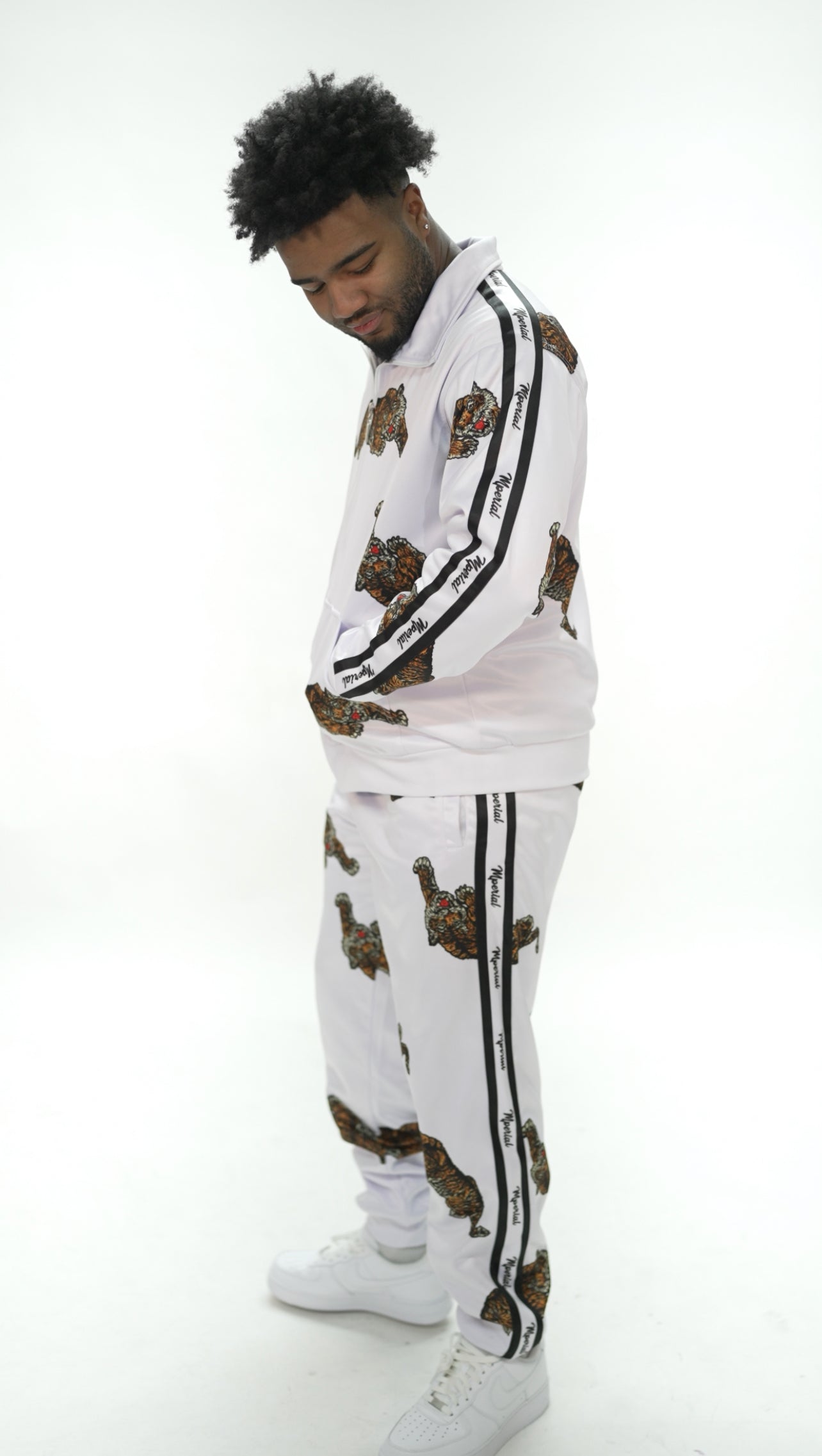 Mperial Tiger Tracksuit (wht)