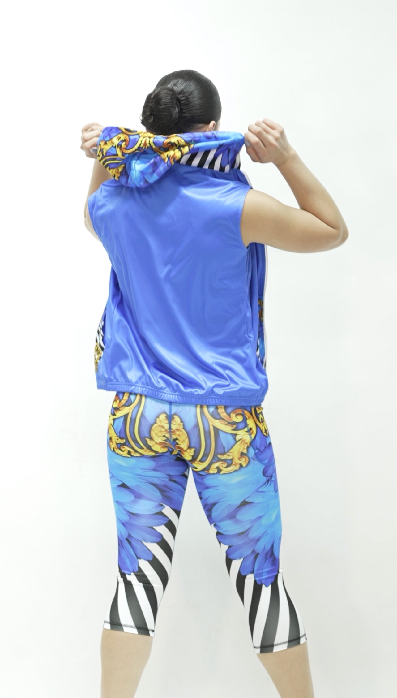 Mperial Feather Royal Jacket & Sleeveless Zip Up Hoodie