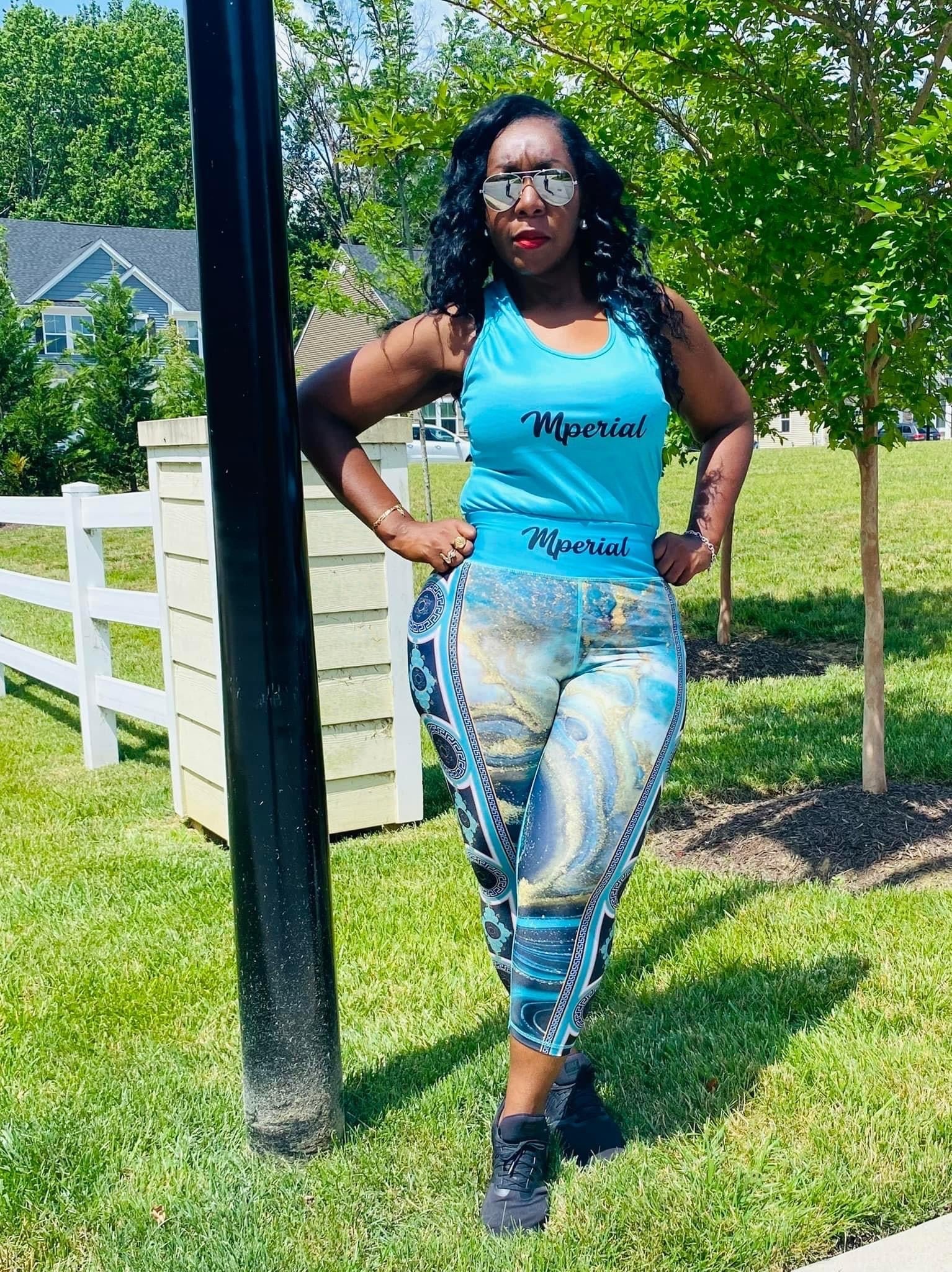 Women's Marble Leggings