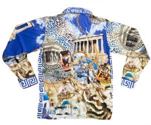 Abstract Button-Down
