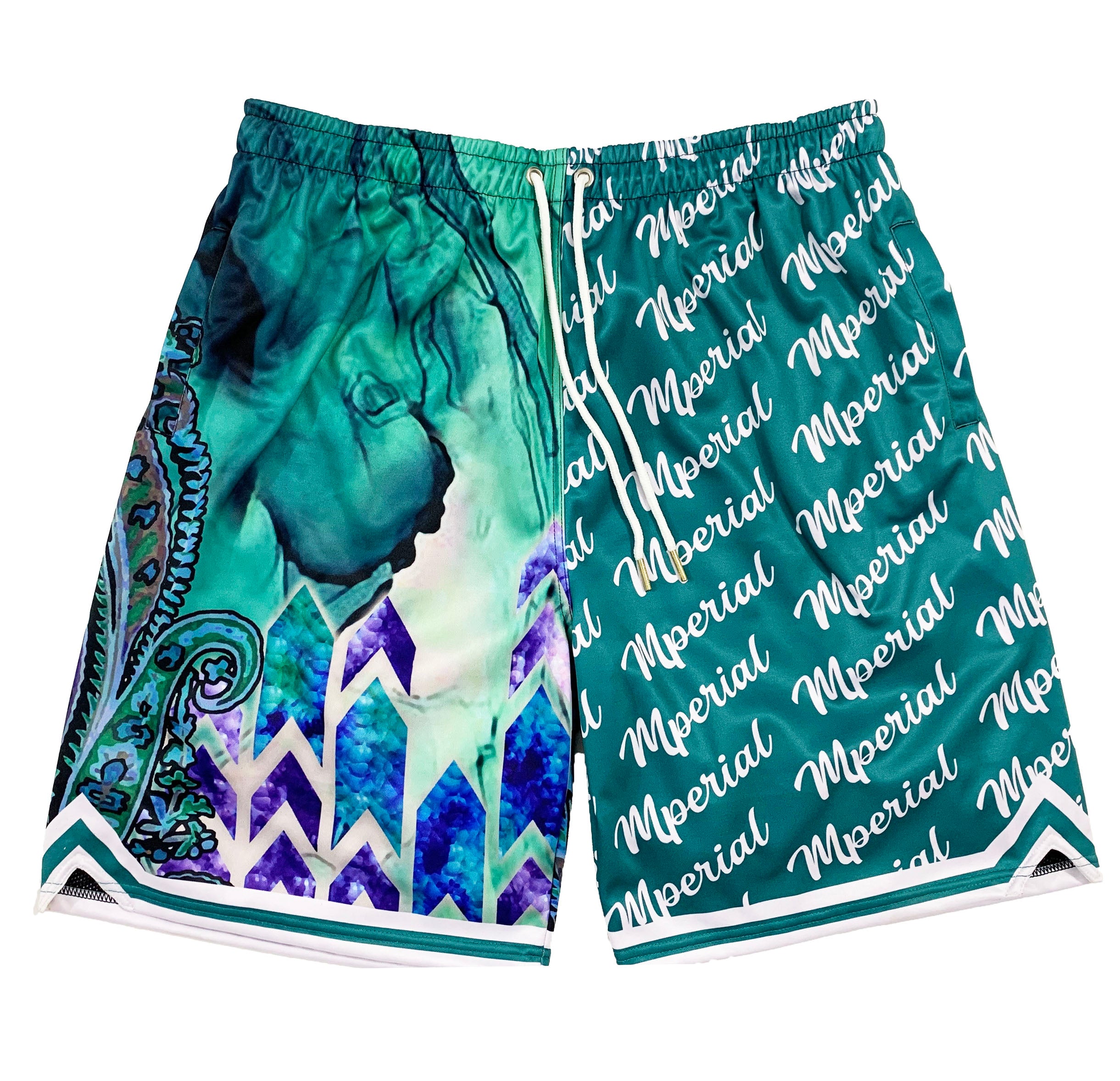 Concept Teal Shorts