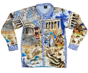Abstract Button-Down
