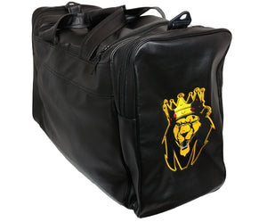 Mperial Leather Embroidered Duffle Bag (black)