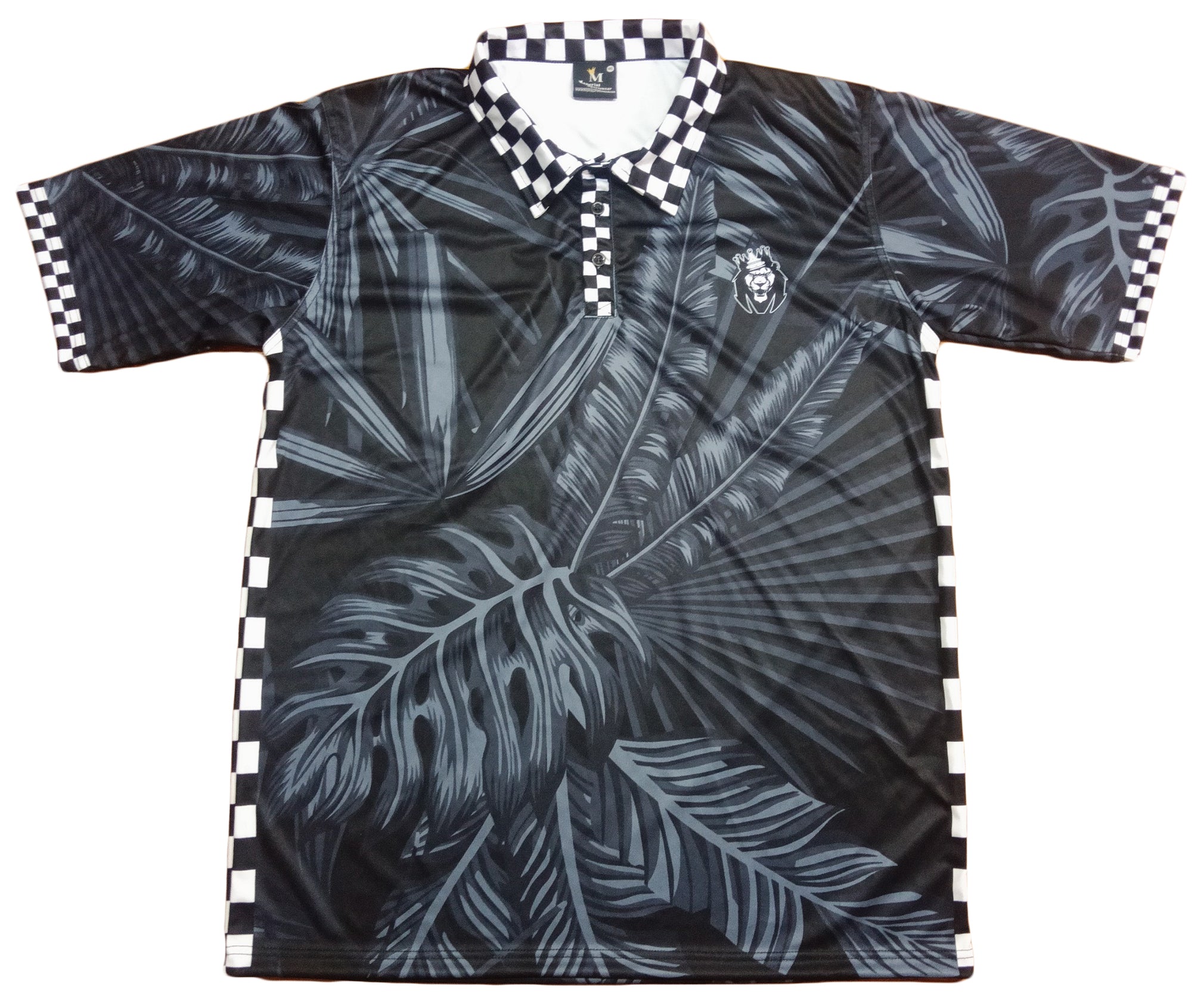 Mperial Black Tropical Polo