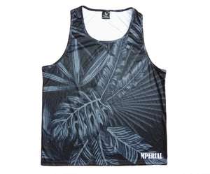 Mperial Black Tropics Tank Top