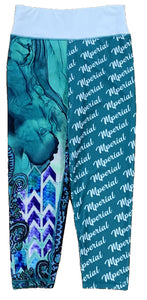 Concept Teal Capri Leggings