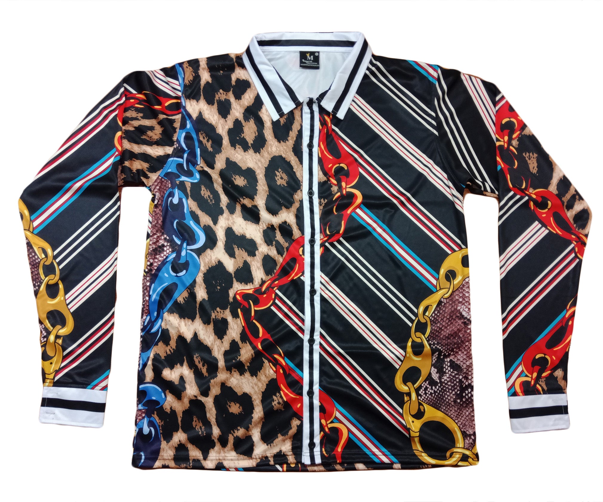 Mperialsace Couture Button-Down Polo