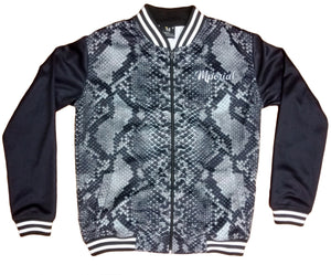 Grey Snakeskin Women's Jacket