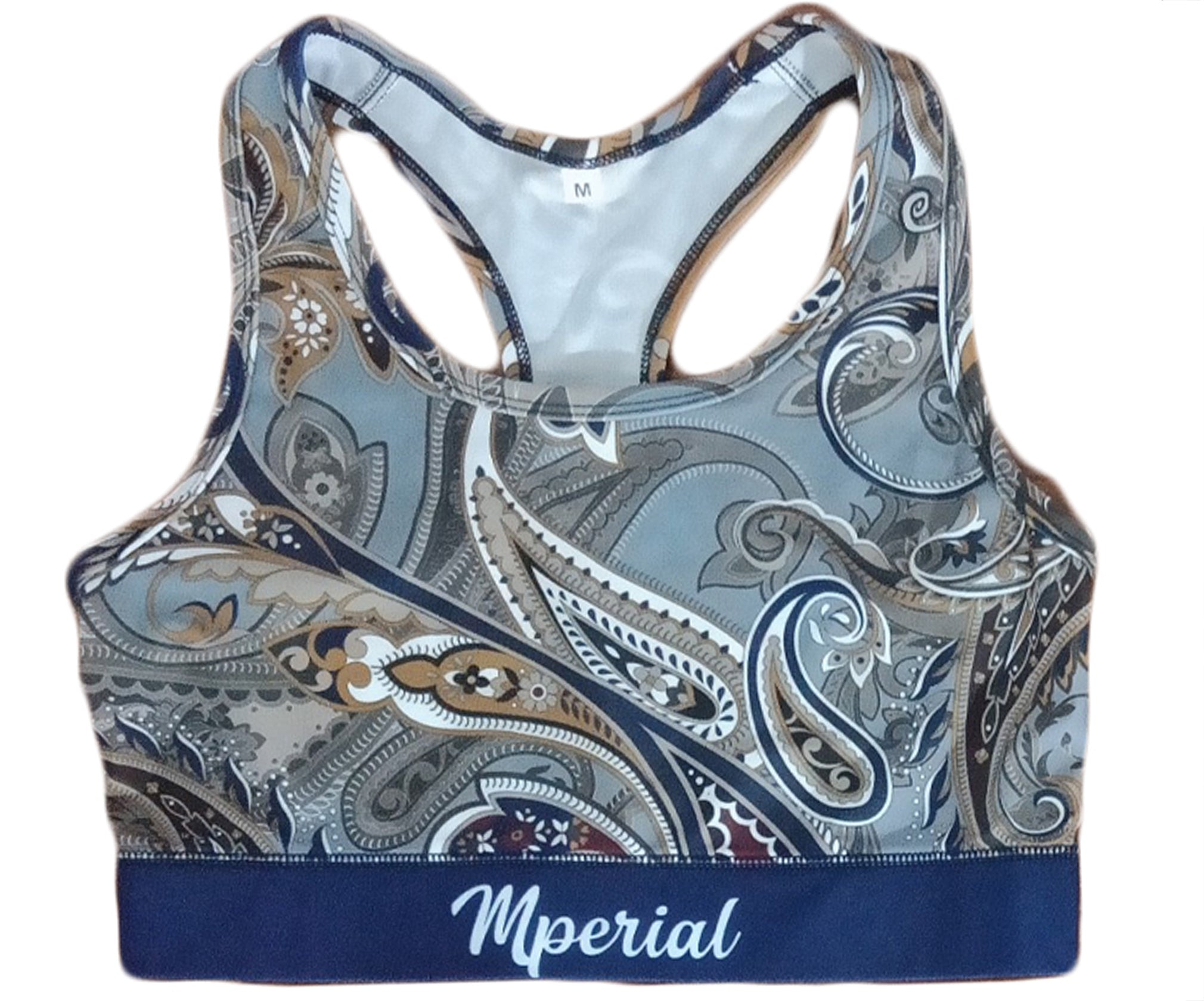 High Class Paisley Sports Bra