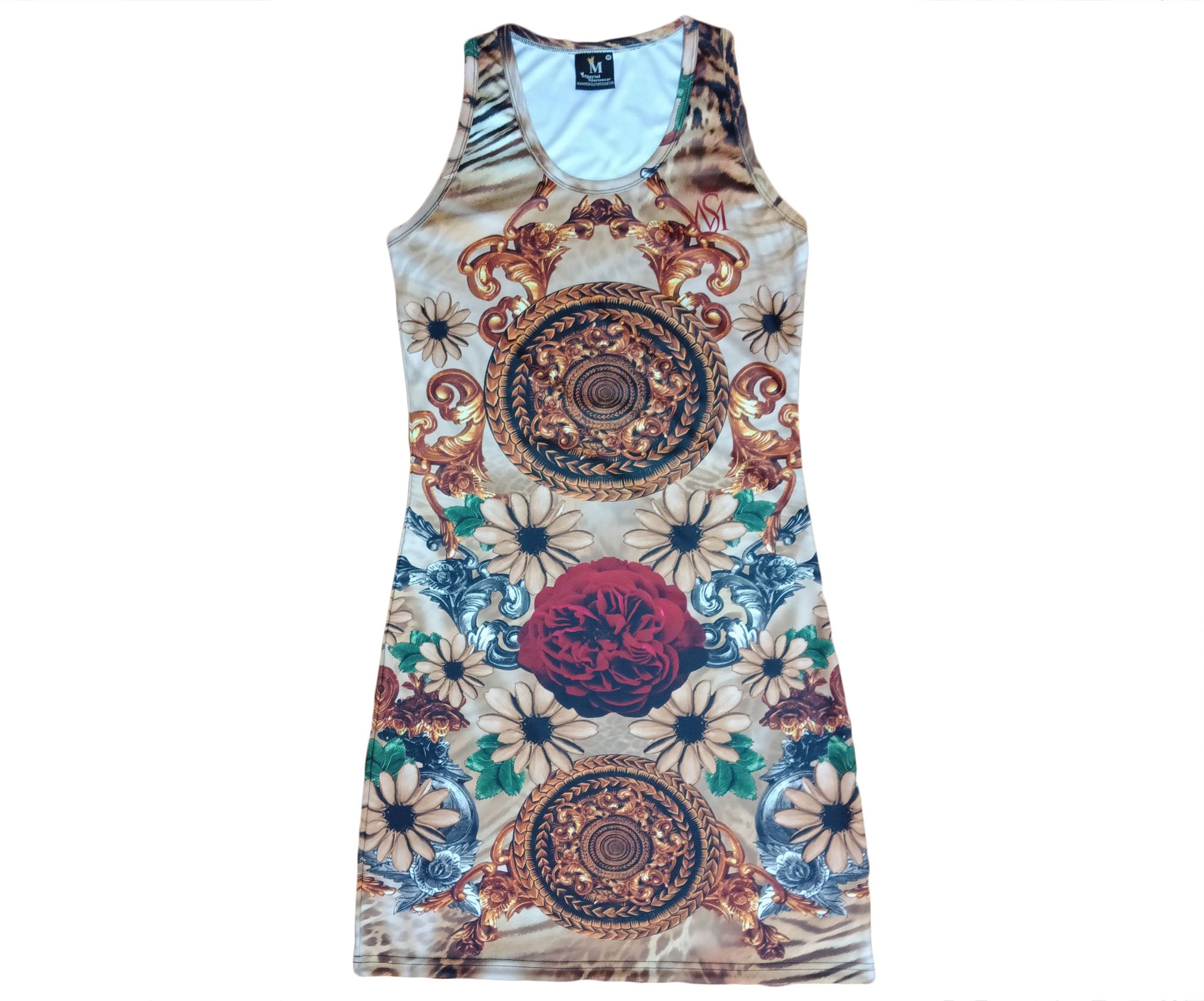 Gold Medallions Dress