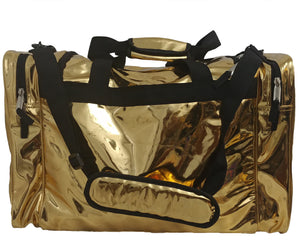 Mperial Gold Leather Duffle Bag (Carry-on size)