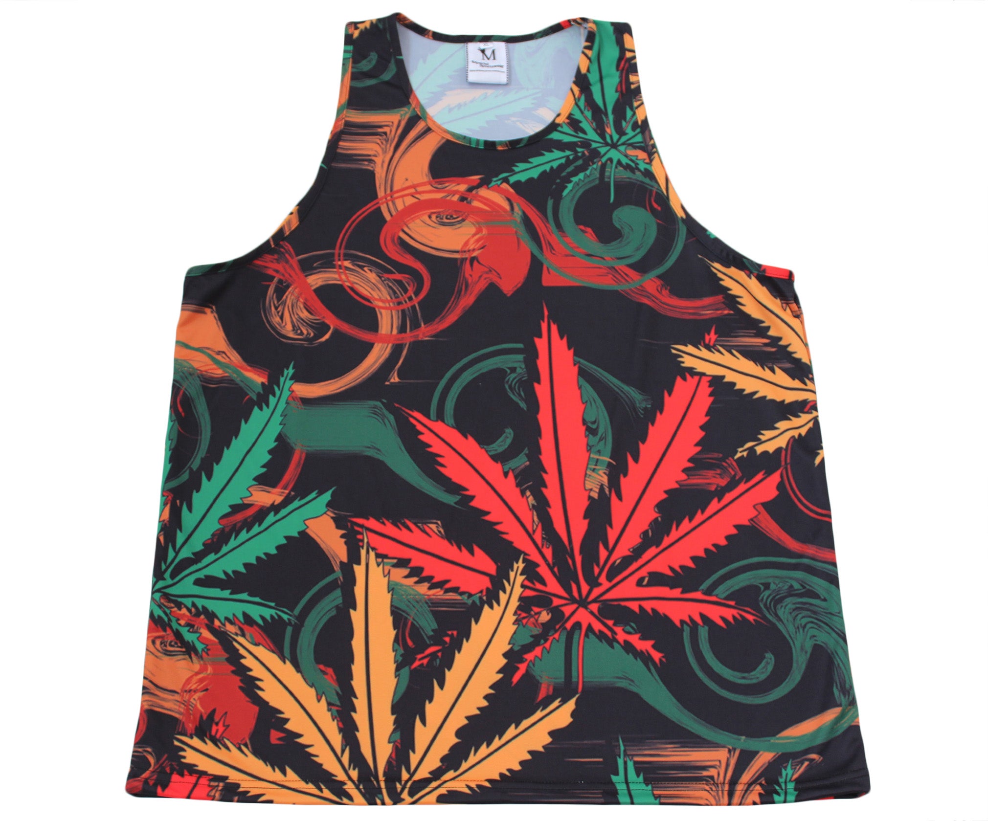 Rasta Weed Tank Top