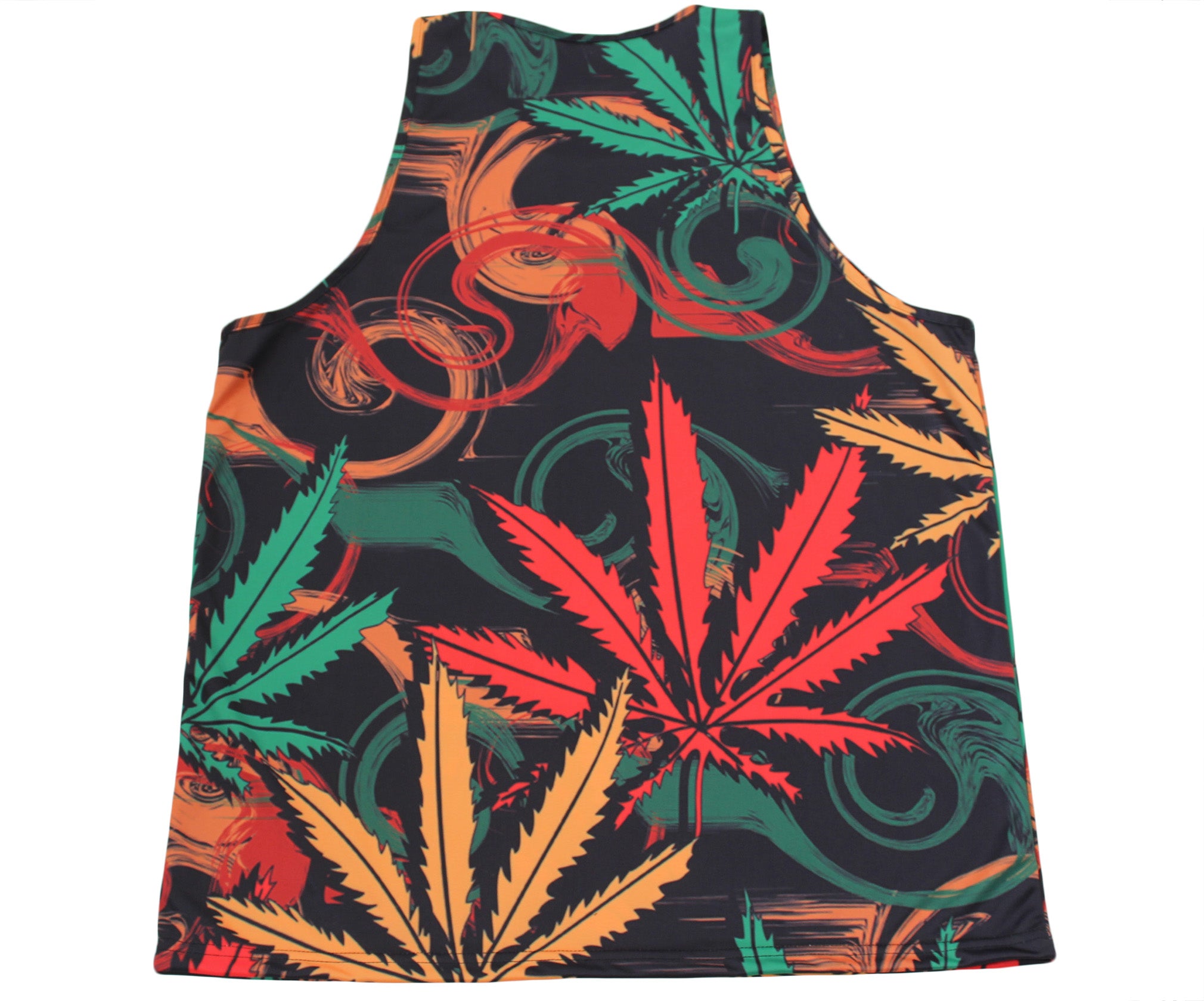 Rasta Weed Tank Top