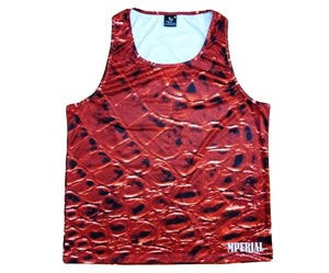 Mperial Red Croc Tank Top