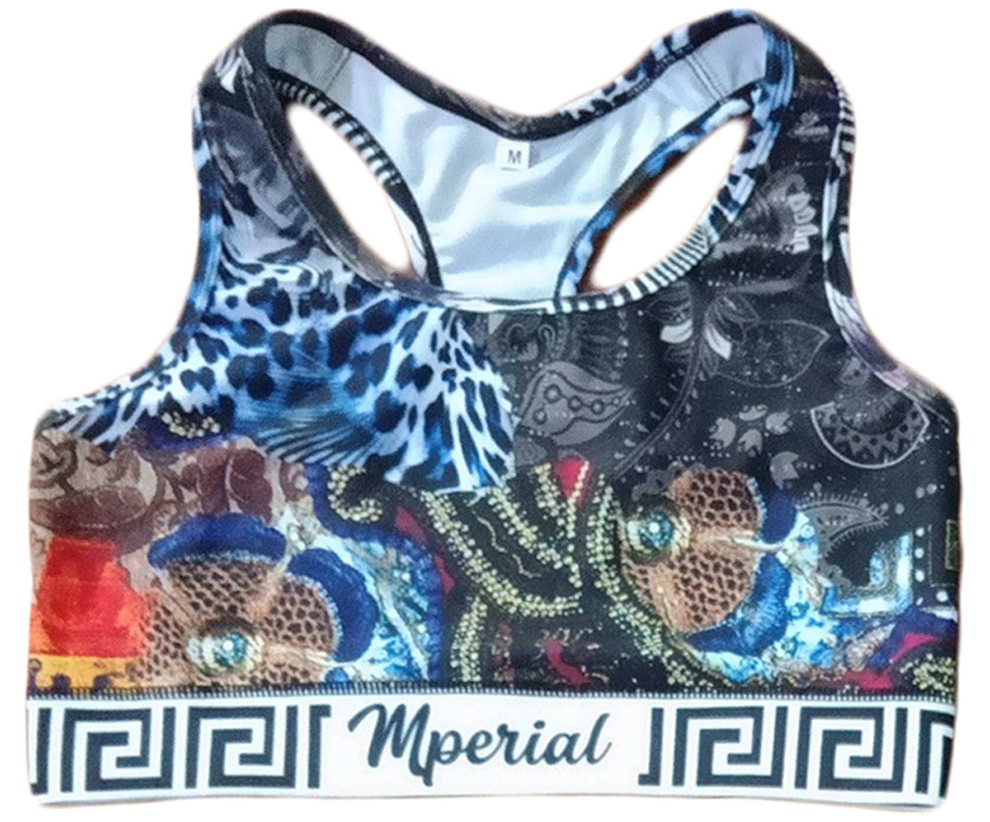 Silk Scarf Sports Bra