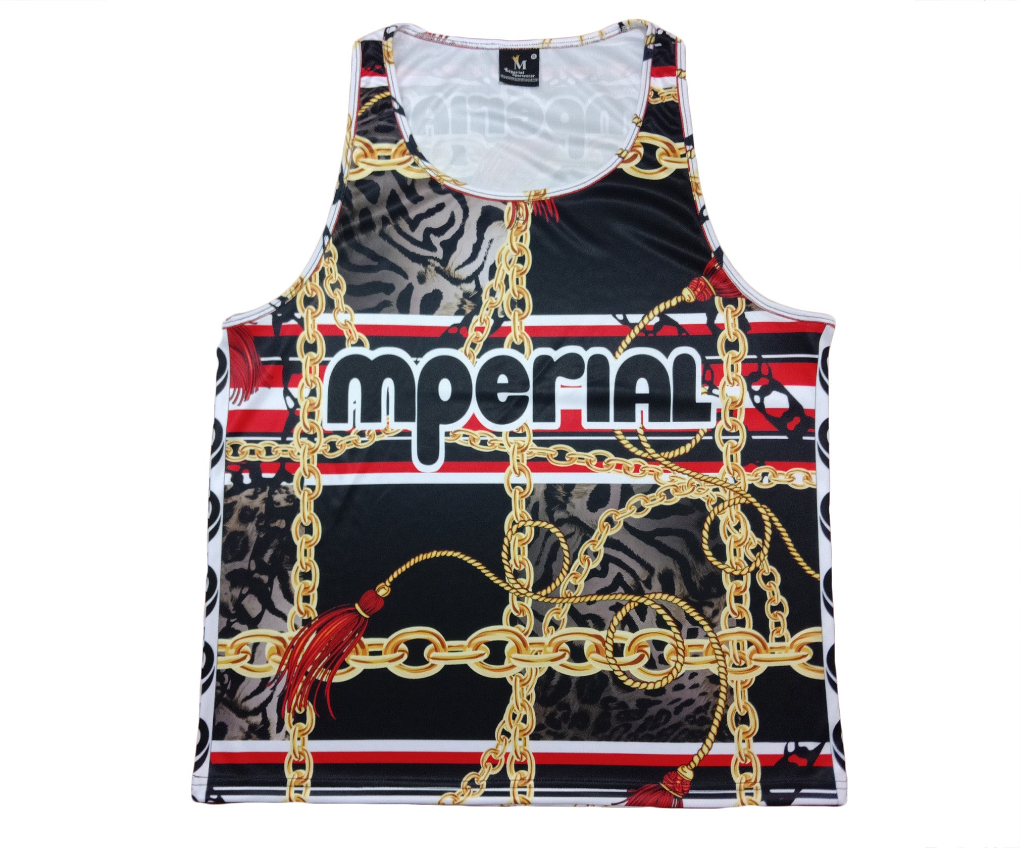 Mperial Tassle & Chains Tank Top