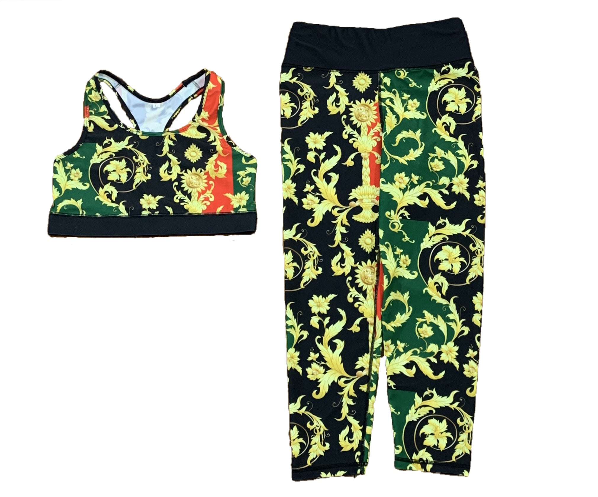 Victorian Capri Leggings