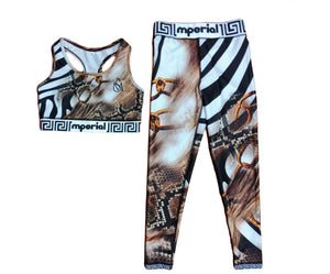 Wildlife Brown Leggings